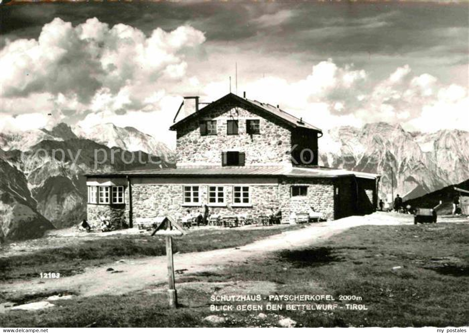 72694791 Patscherkofel Schutzhaus Gegen Bettelwurf Patscherkofel - Andere & Zonder Classificatie