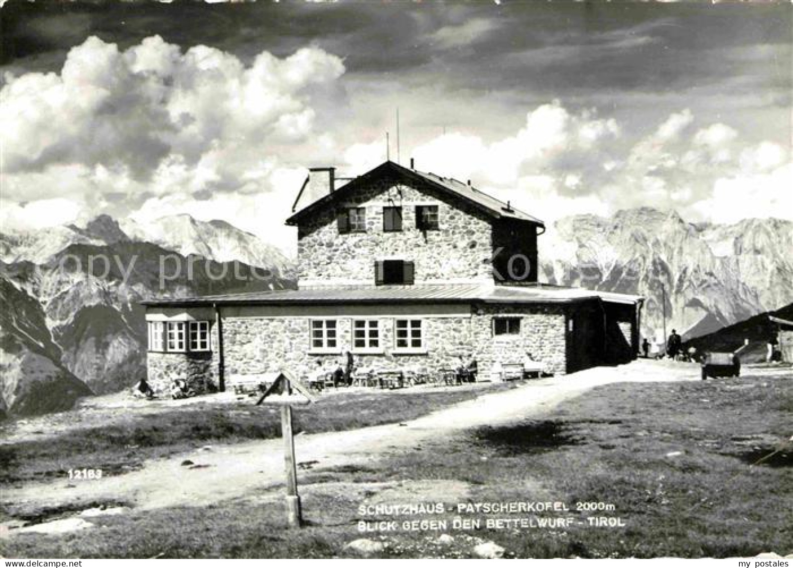 72694789 Patscherkofel Schutzhaus Gegen Bettelwurf Patscherkofel - Andere & Zonder Classificatie