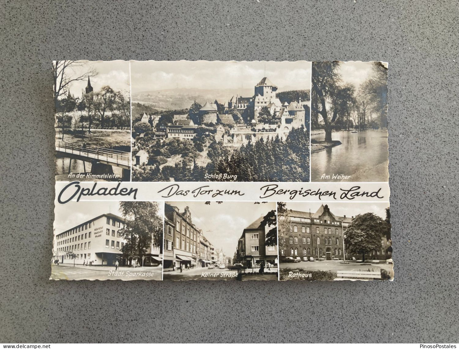 Opladen Das Tor Zum Bergischen Land Carte Postale Postcard - Leverkusen