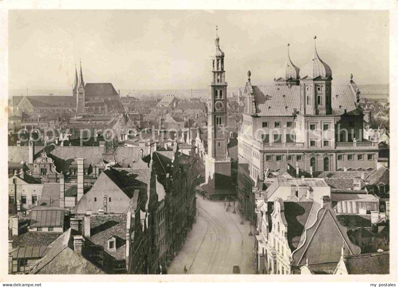 72694745 Augsburg Dom Vom Turm Der Moritzkirche Aus Gesehen Augsburg - Augsburg