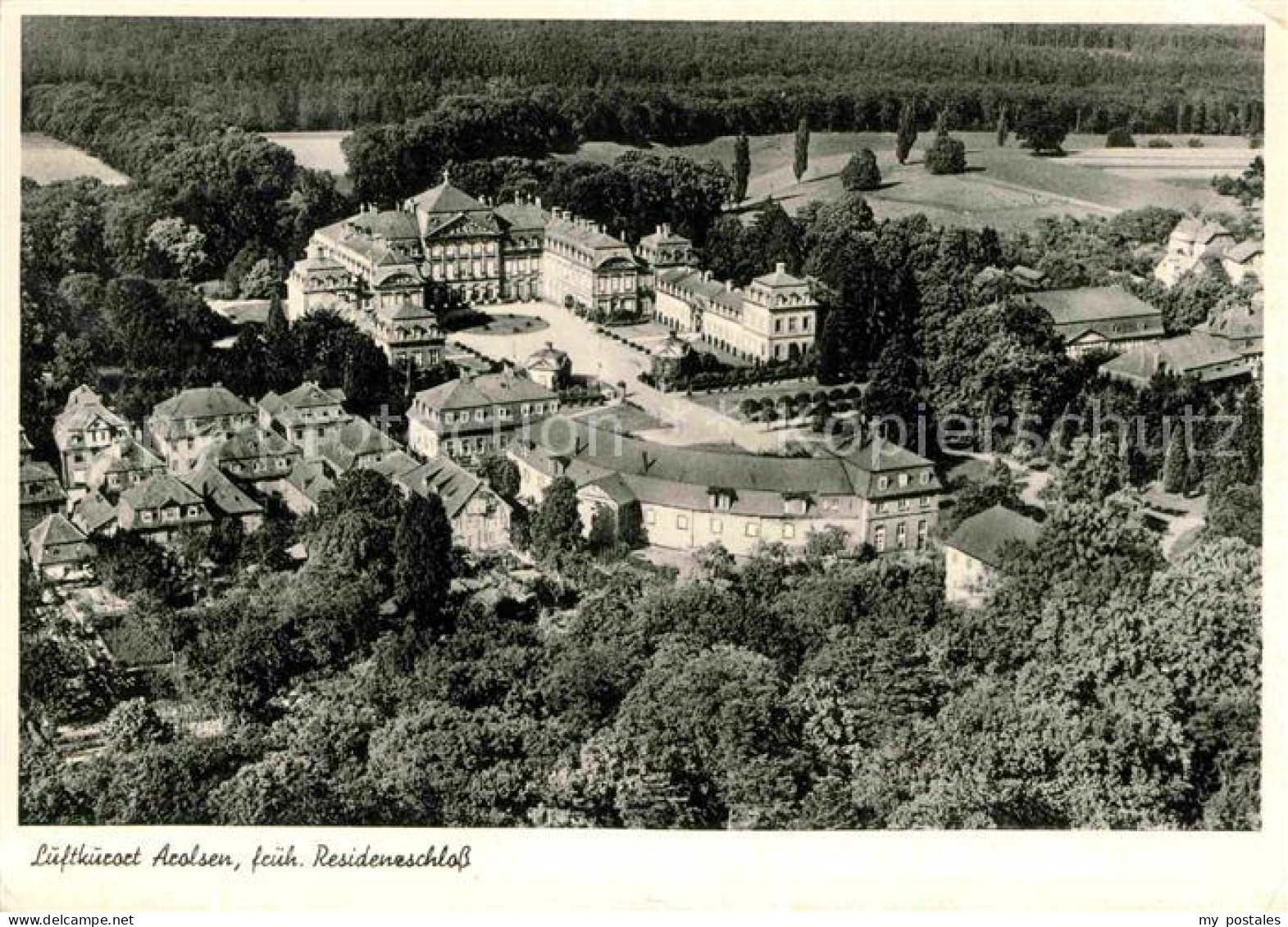 72694743 Arolsen Bad Fliegeraufnahme Residenzschloss Arolsen - Bad Arolsen