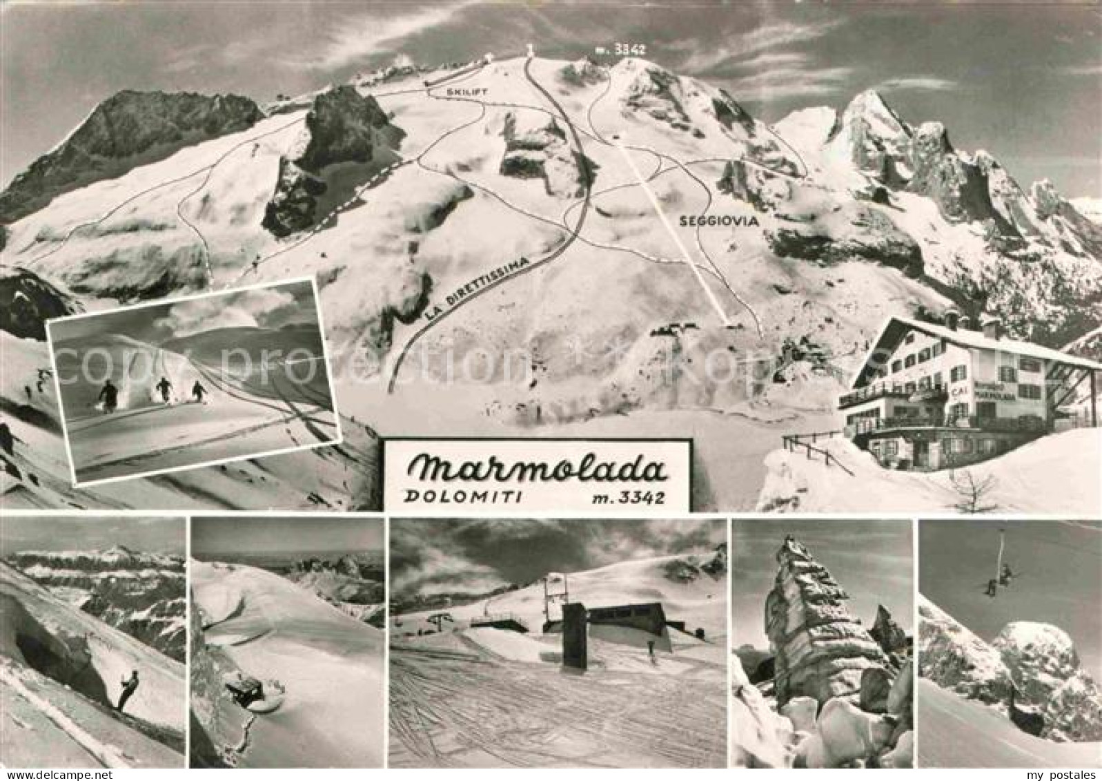 72694725 Marmolada Skigebiet Marmolada - Autres & Non Classés
