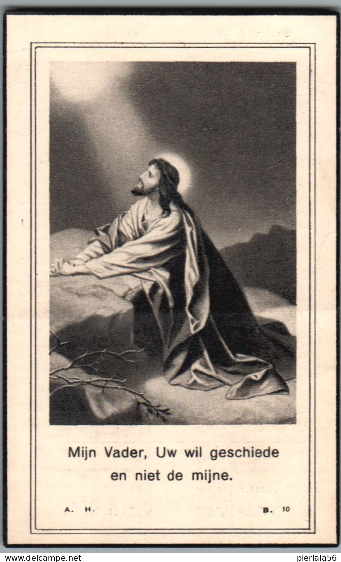 Bidprentje Dworp - Wauters Hendrik (1898-1947) - Devotion Images