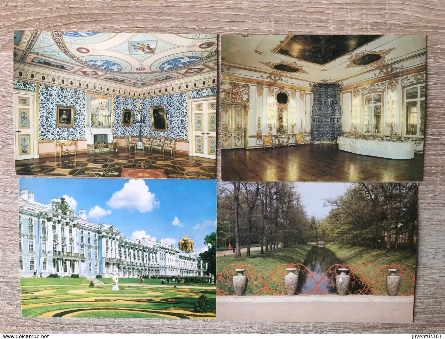 Carnet 16 CPSM Pouchkine-Pushkine The Palace And Parks - Russia