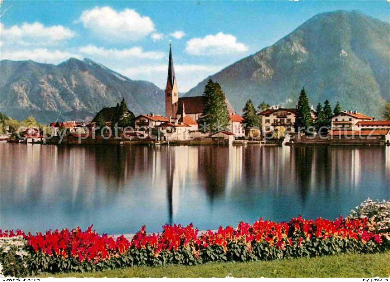 72694642 Rottach-Egern Uferpartie Am Tegernsee Mit Blick Zum Wallberg Mangfallge - Sonstige & Ohne Zuordnung