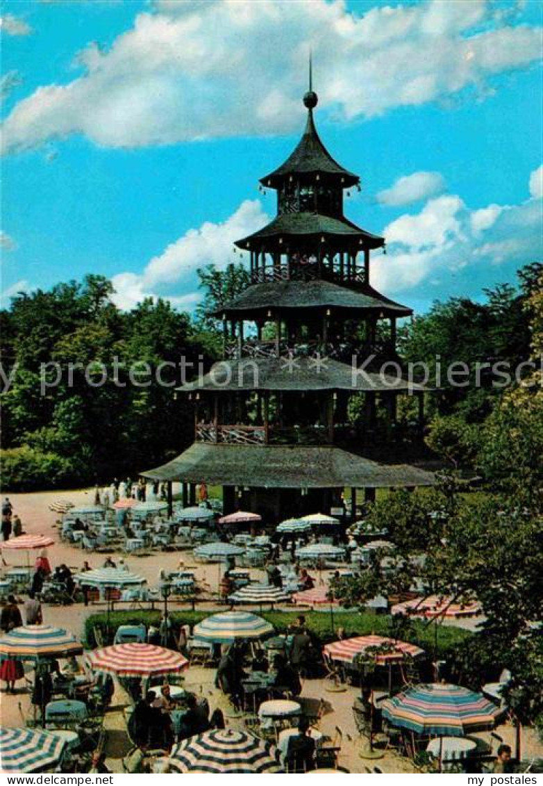 72694632 Muenchen Chinesischer Tempel Englischer Garten Muenchen - München