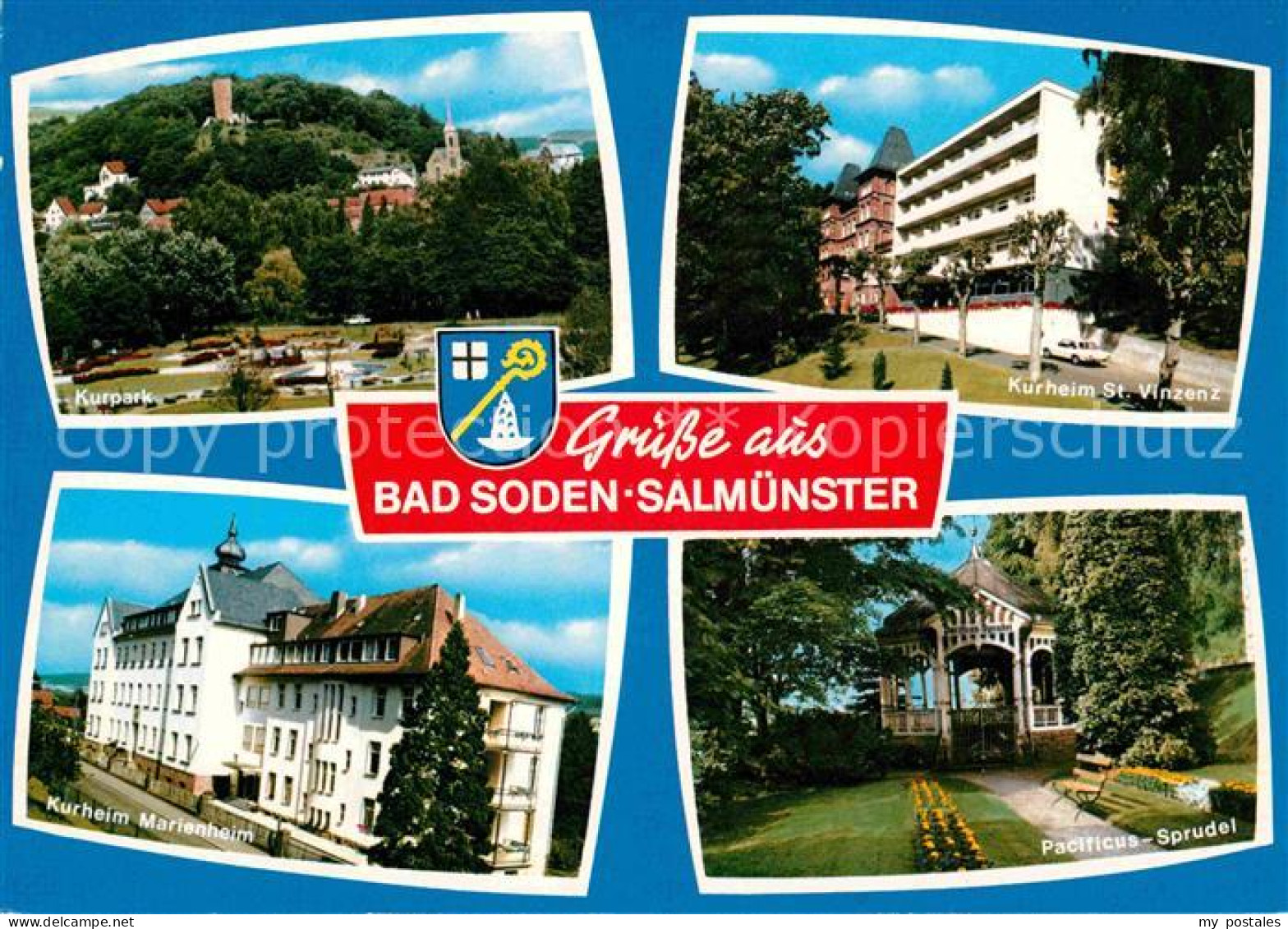 72694610 Salmuenster Bad Soden Kurpark Kurheim St Vinzenz Pacificus Sprudel Kurh - Bad Soden