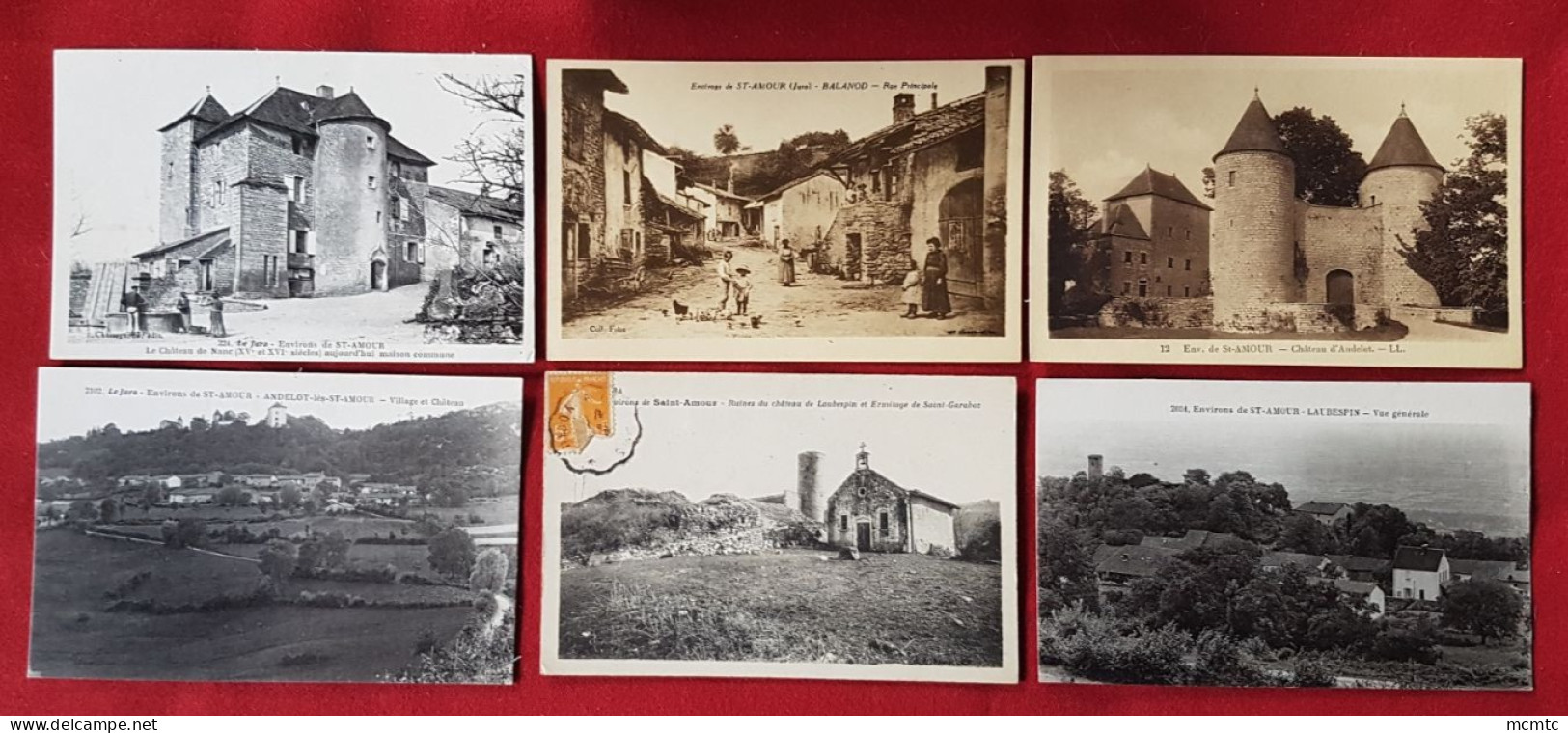 17 Cartes -  Environs De Saint Amour  - ( 39 - Jura ) - Autres & Non Classés