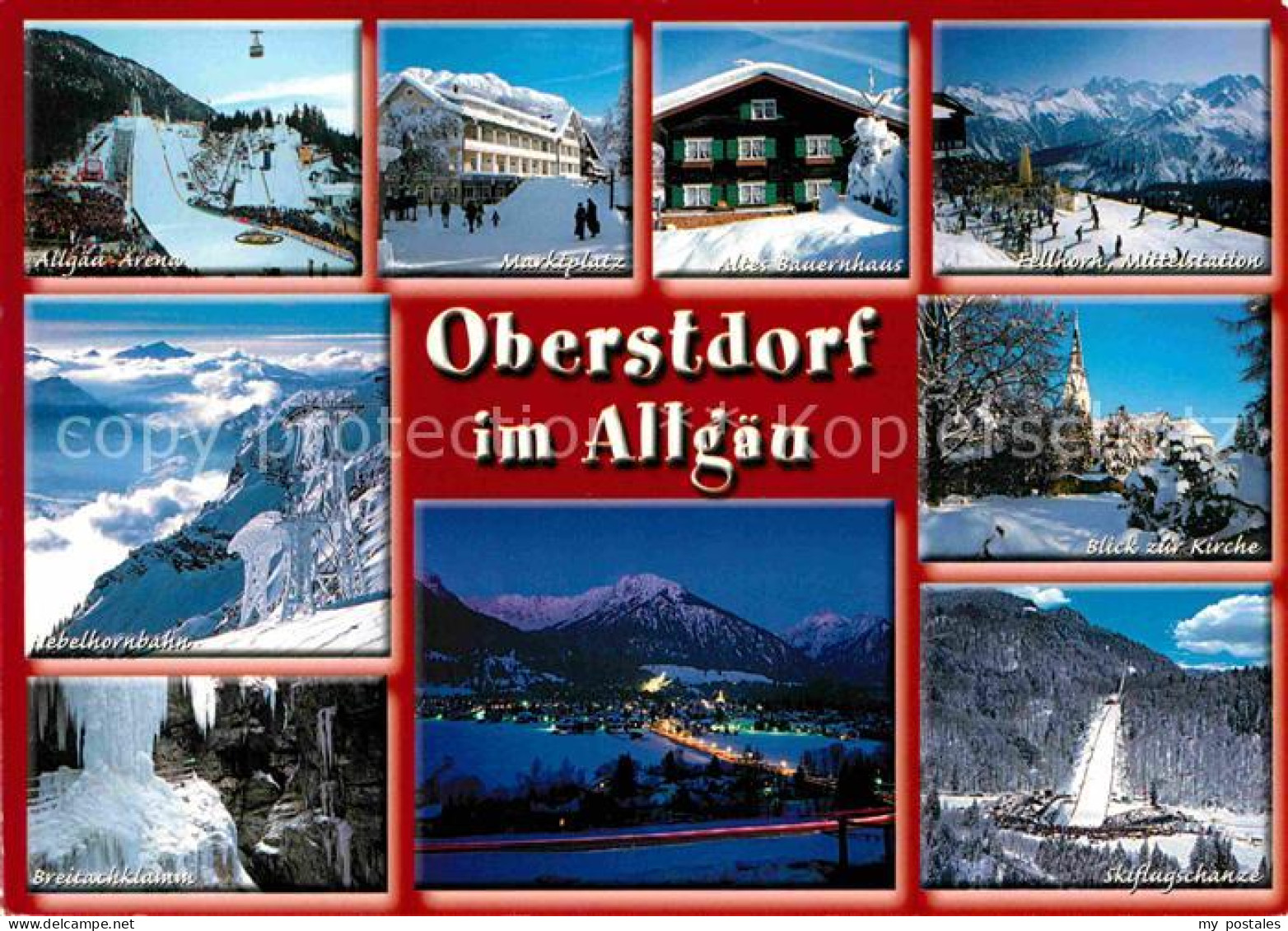 72694589 Oberstdorf Wintersportplatz Allgaeu Arena Nebelhorn Bergbahn Breitachkl - Oberstdorf