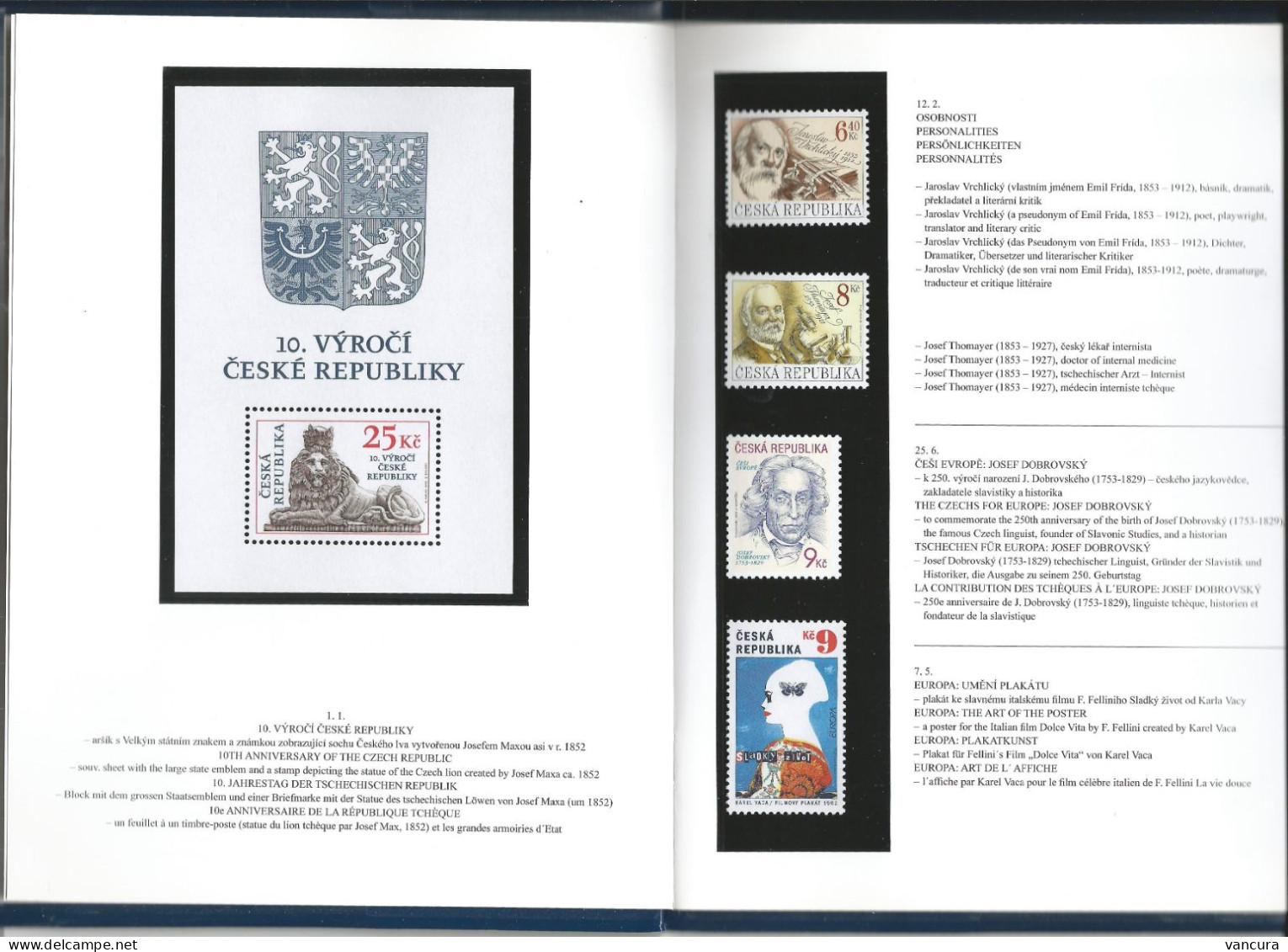 Czech Republic Year Book 2003 (with Blackprint) - Années Complètes