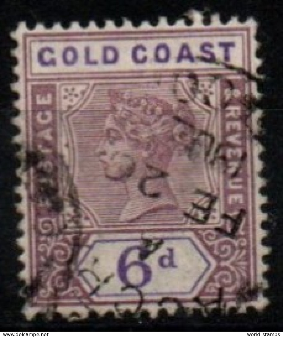 GOLD COAST 1889-1902 O - Costa De Oro (...-1957)
