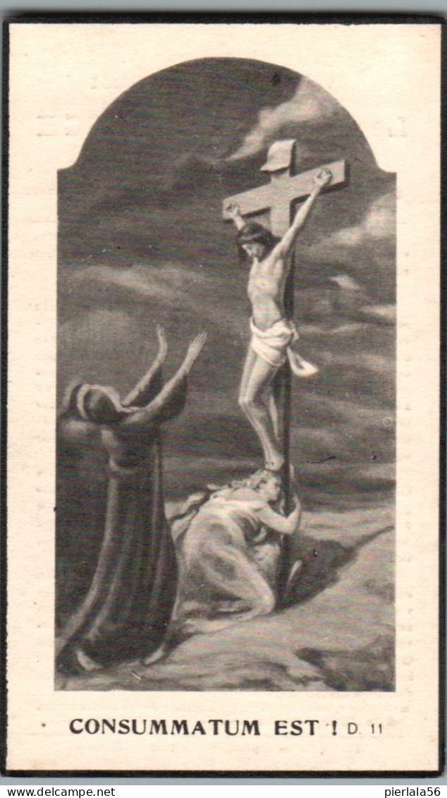Bidprentje Eernegem - Vermeersch Leonia (1874-1940) - Images Religieuses