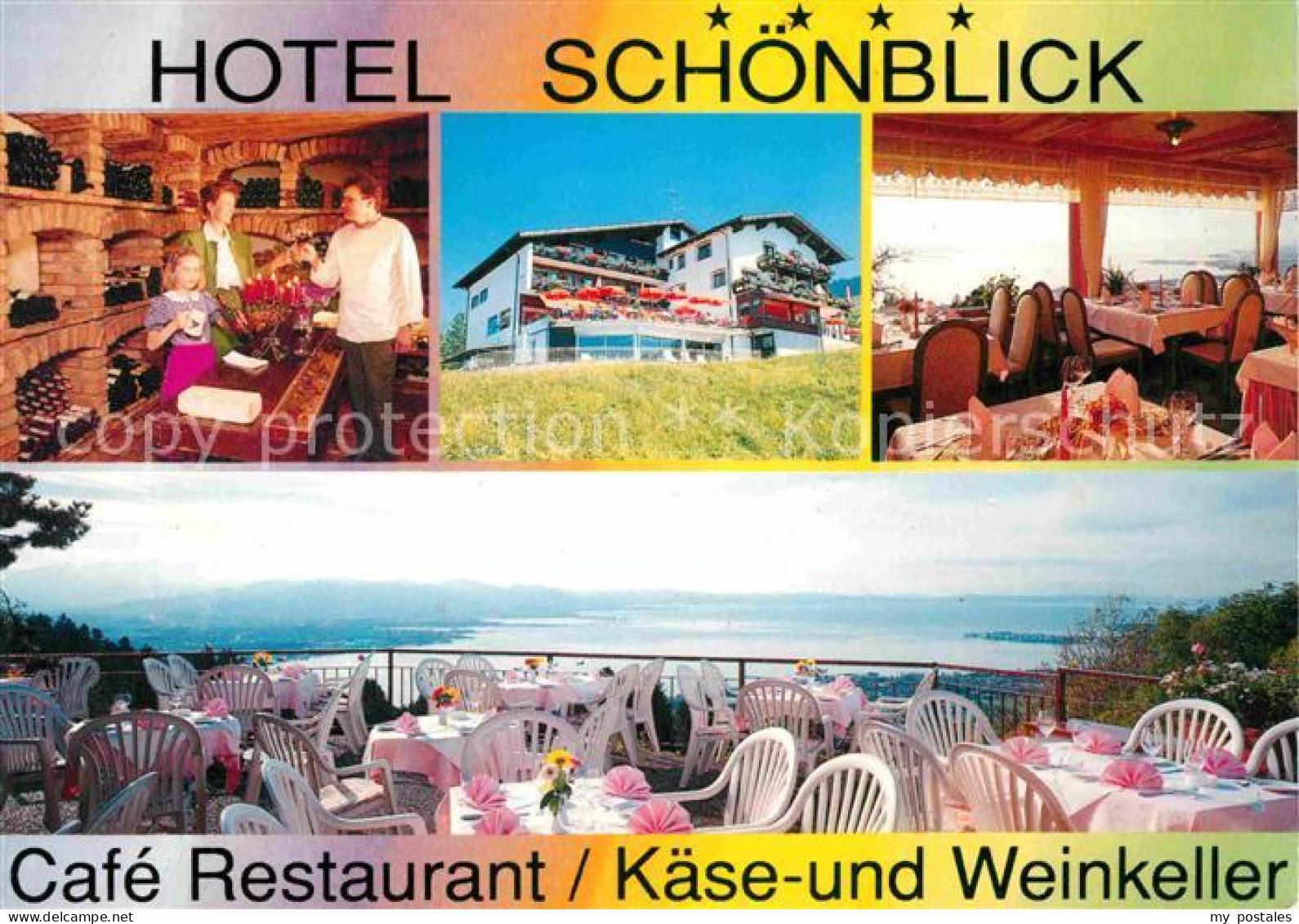 72694385 Eichenberg Vorarlberg Hotel Schoenblick Cafe Weinkeller Bodensee Eichen - Autres & Non Classés