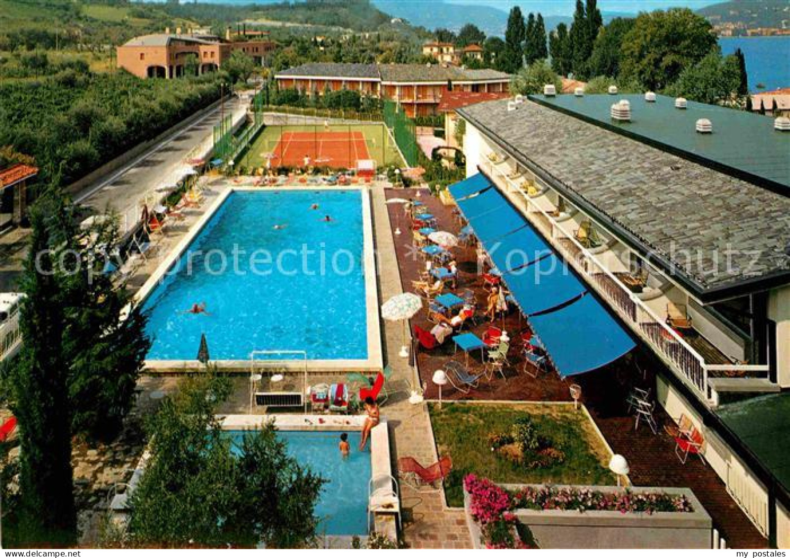 72694384 Portese Del Garda Park Hotel Casimiro Pool Lago Di Garda - Autres & Non Classés