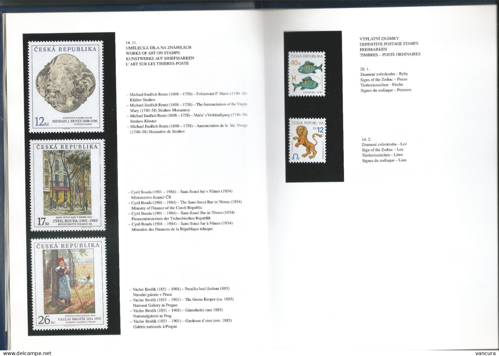 Czech Republic Year Book 2001 (with blackprint)