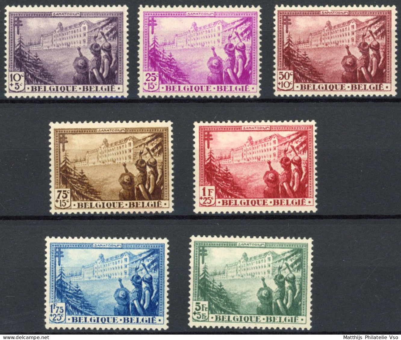 [** SUP] N° 356/62, La Série Complète - Fraîcheur Postale - Cote: 350€ - Unused Stamps