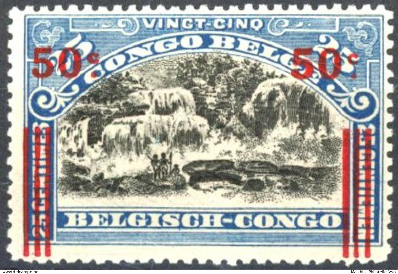 [** SUP] N° 90A, 50c/25c De 1915 - Fraîcheur Postale - Cote: 130€ - Unused Stamps