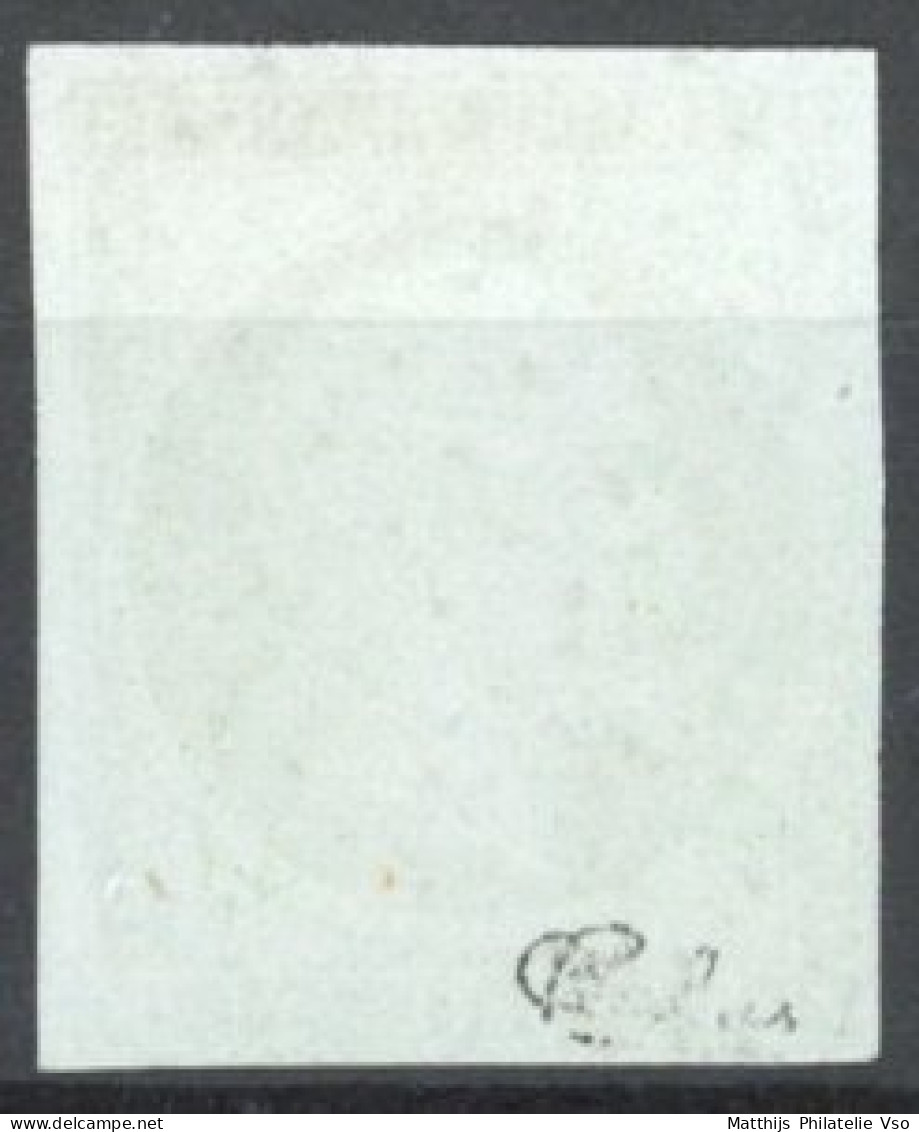 [O SUP] N° 12, 5c Vert, Belles Petites Marges, Signé Calves - Superbe Obl 'PC273' Bagnols Les Bains - 1853-1860 Napoléon III