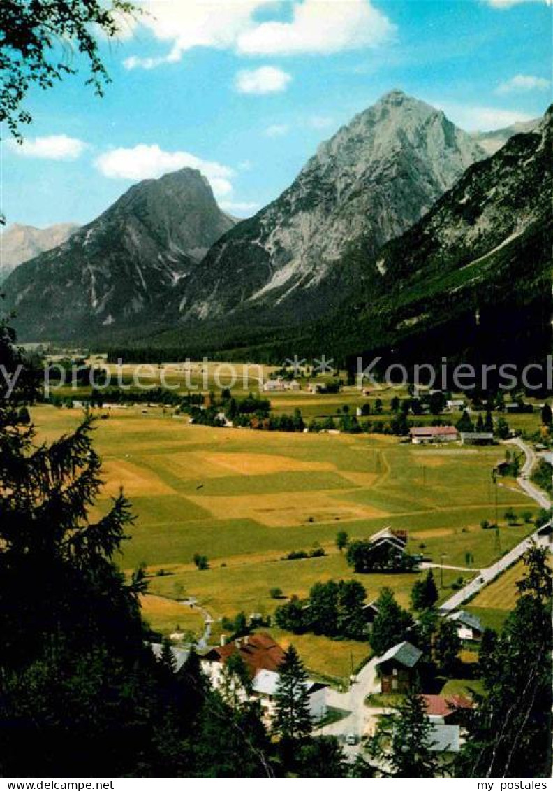 72694184 Unterleutasch Talblick Alpenpanorama Unterleutasch - Altri & Non Classificati