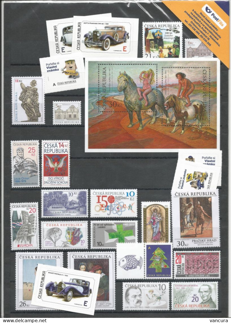 Czech Republic Year Pack 2012 - Años Completos