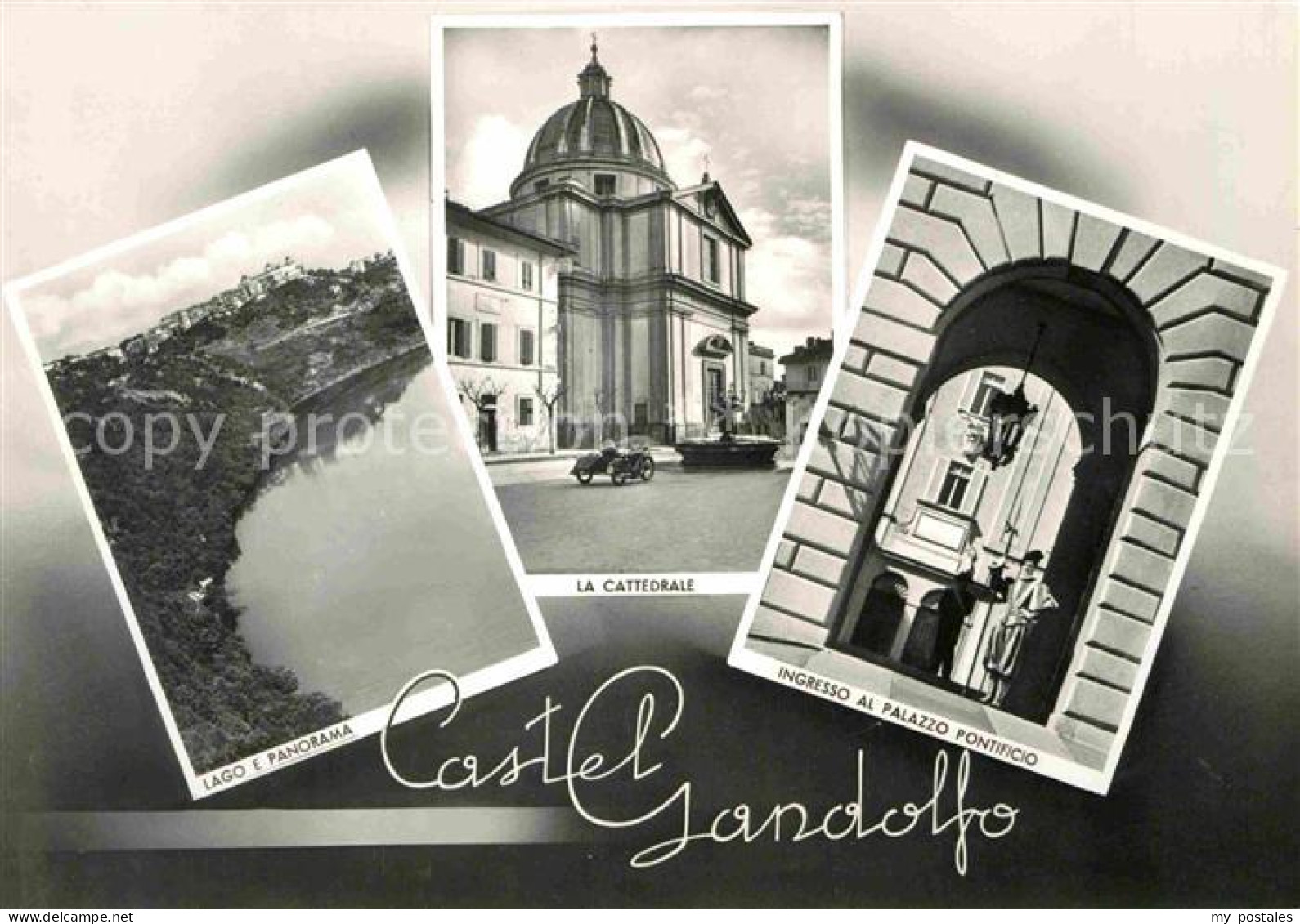 72694062 Castel Gandolfo Latium Lago Cattedrale Ingresso Al Palazzo Pontificio C - Autres & Non Classés