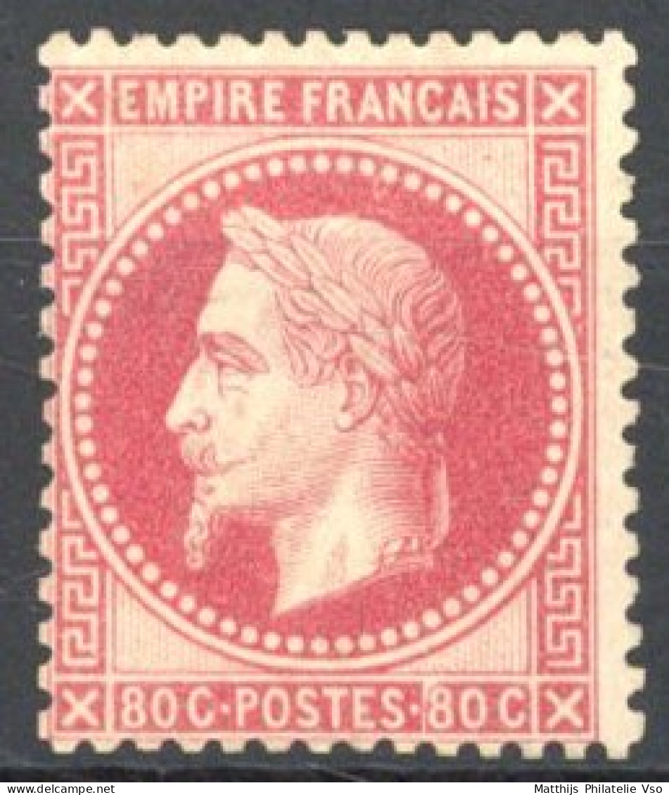 [* SUP] N° 32, 80c Rose - Infime Trace (qausi **). LUXE - Cote: 1950€ - 1863-1870 Napoleon III With Laurels