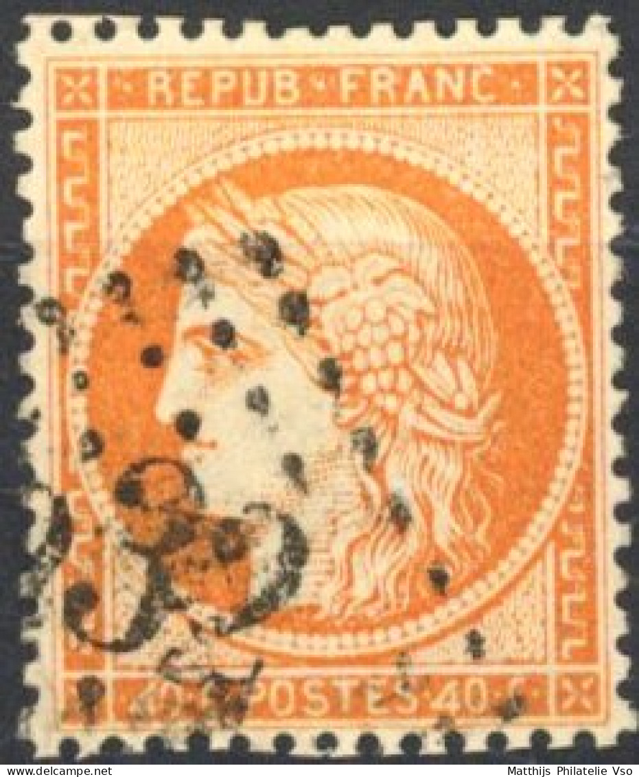 [O SUP] N° 38d, 4 Retouchés - Bon Centrage Et Superbe - Cote: 200€ - 1870 Siège De Paris