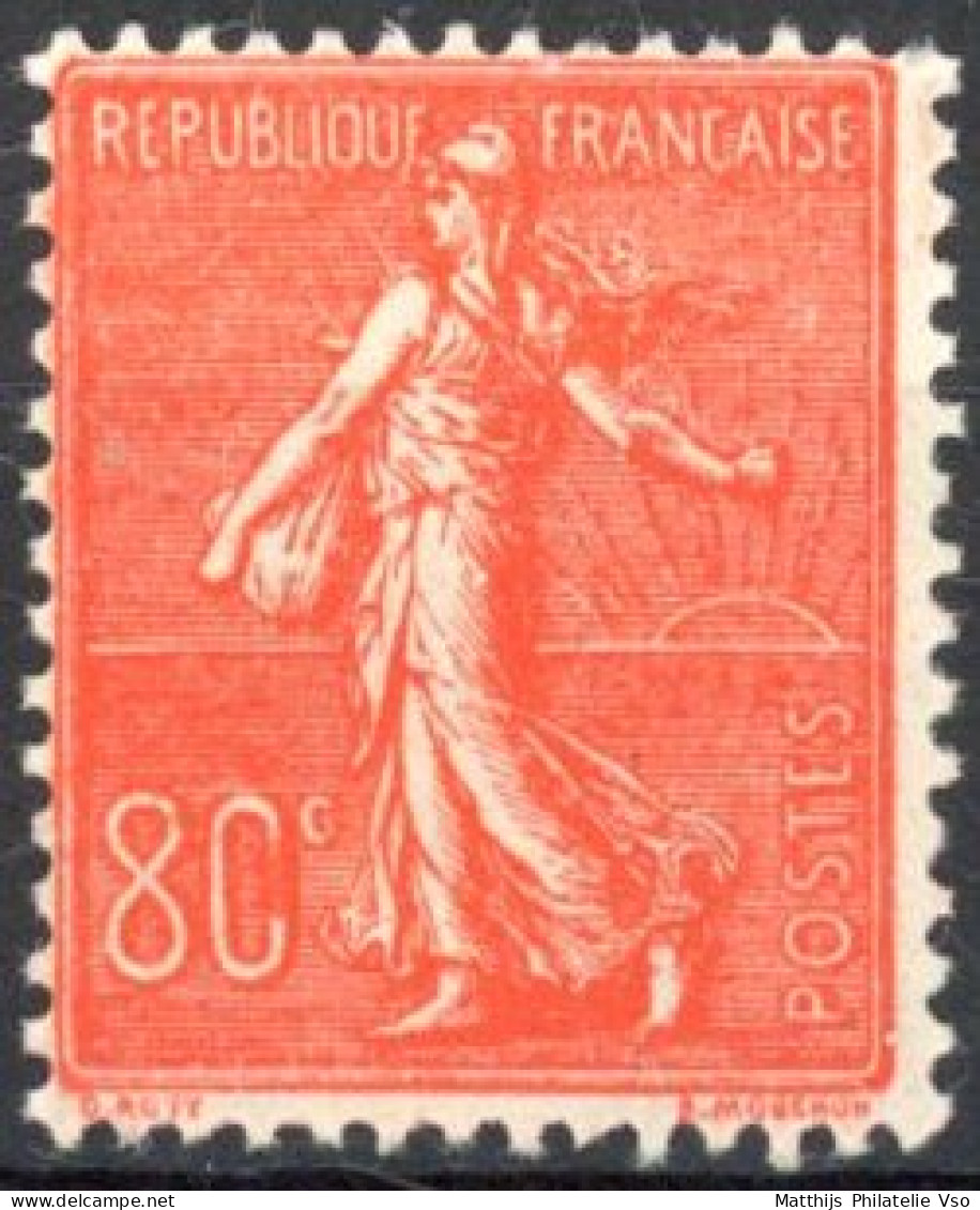 [** SUP] N° 203a, 80c Rouge - 8c Au Lieu De 80c - Cote: 200€ - 1903-60 Sower - Ligned