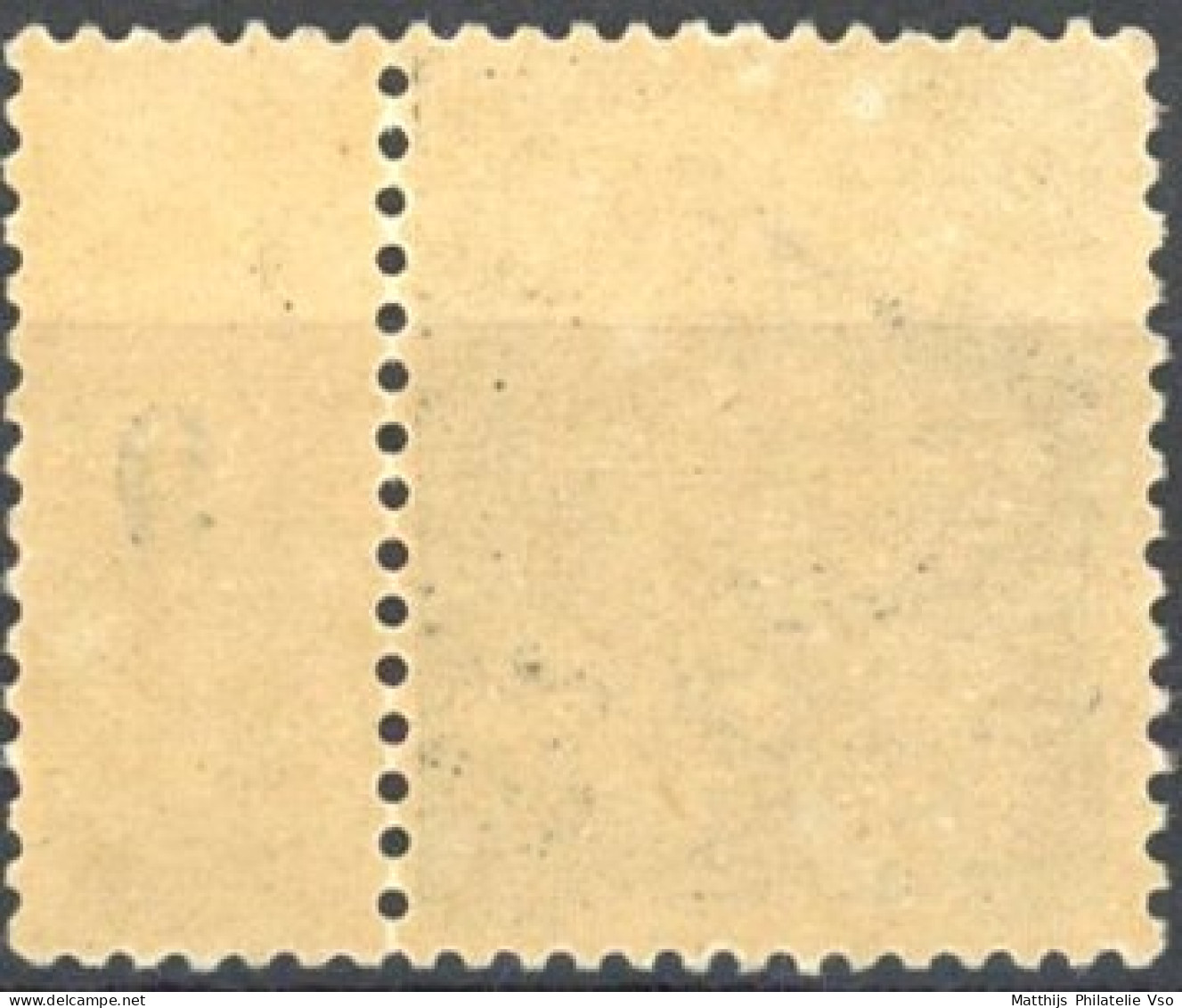 [** SUP] N° 32, 1f+1f Noir/jaune, Bdf Avec Millesime 9 - Fraîcheur Postale - Cote: 615€ - Unused Stamps