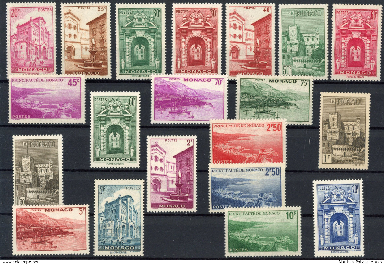 [** SUP] N° 169/83, Vues De La Principauté, La Série Complète - Fraîcheur Postale - Cote: 92€ - Unused Stamps