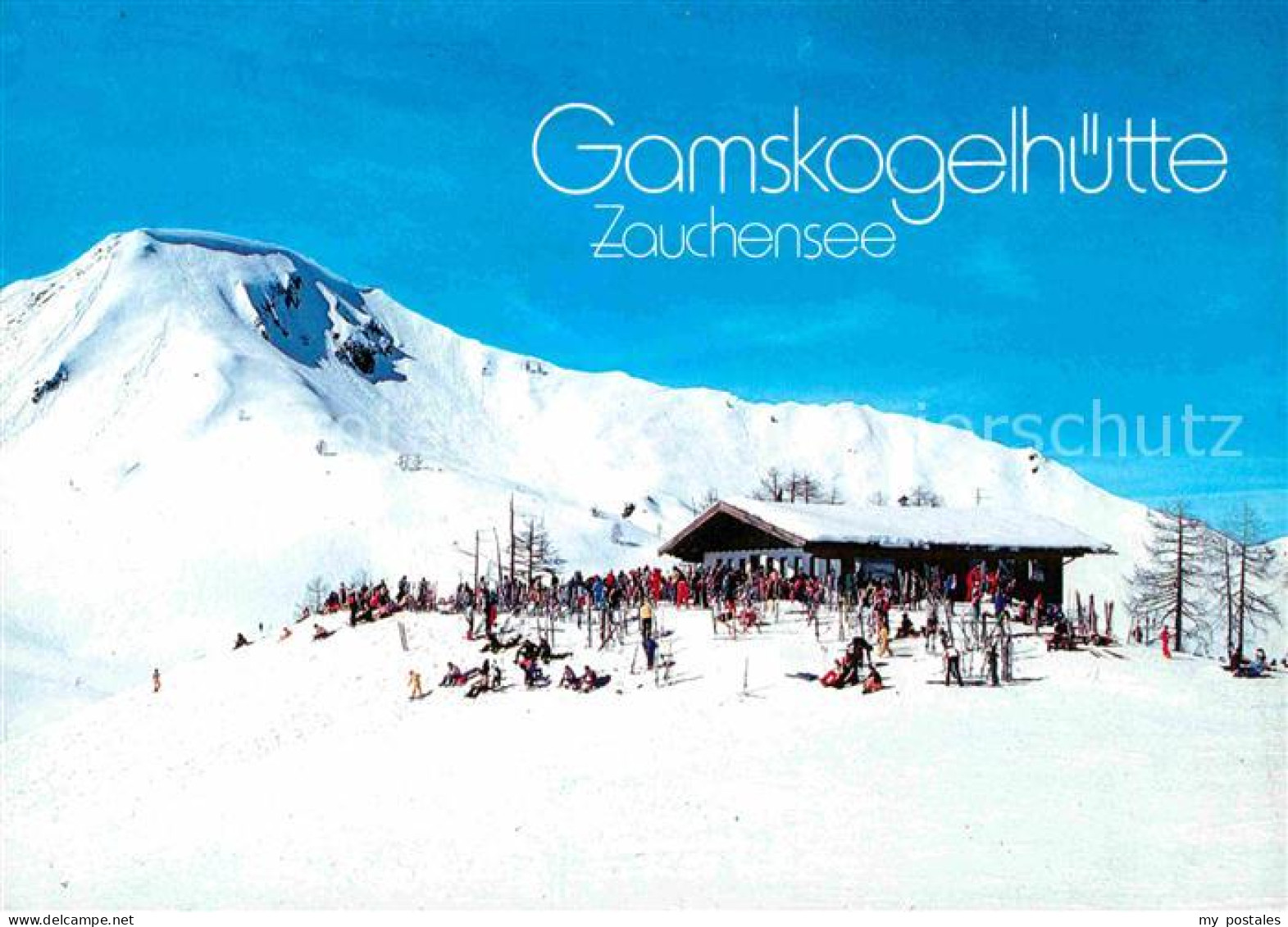 72693896 Zauchensee Bergrestaurant Gamskogelhuette  Zauchensee - Sonstige & Ohne Zuordnung