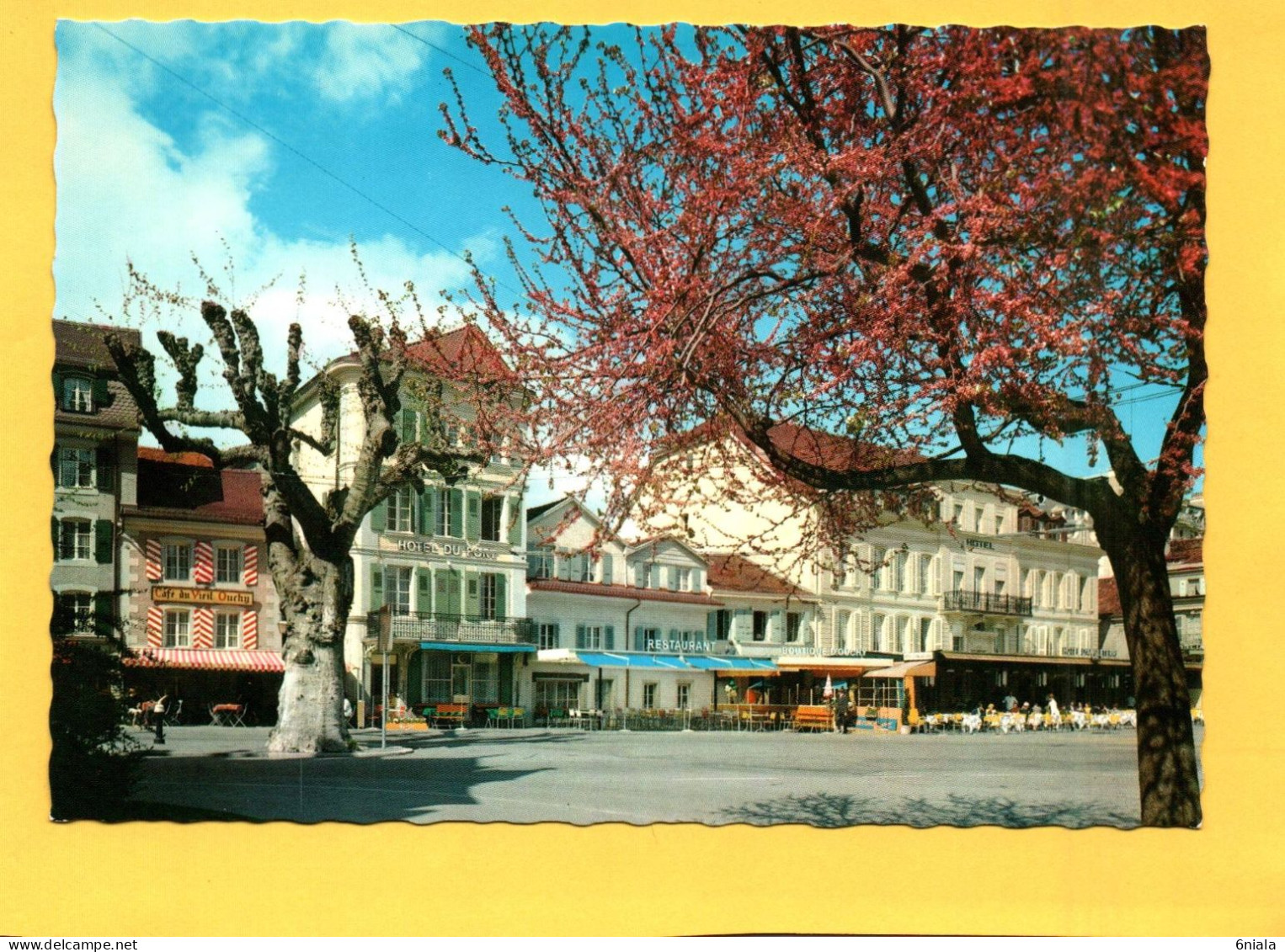 OUCHY LAUSANNE   (  Hôtel Du Nord, Café Du Viel Ouchy, Restaurant ) ( 21682 ) - Lausanne