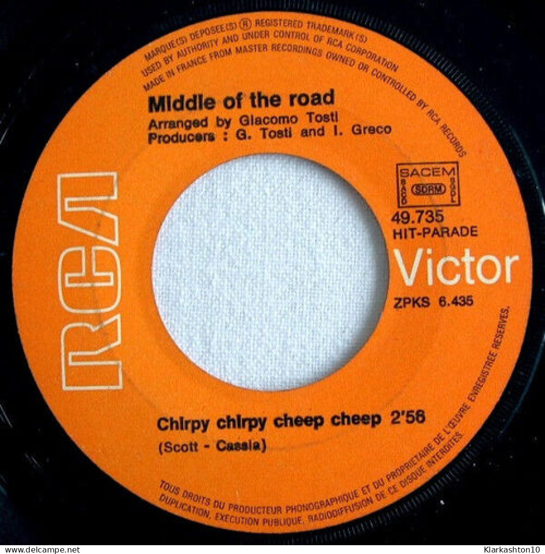 Chirpy Chirpy Cheep Cheep - Zonder Classificatie