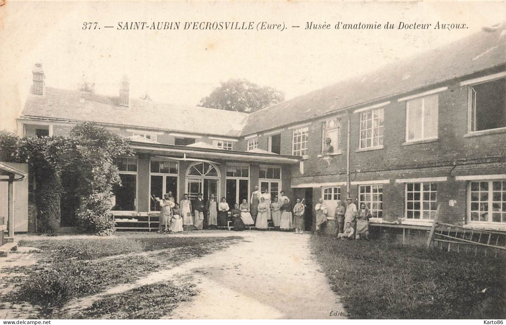 St Aubin D'escroville * Musée D'anatomie Du Docteur AUZOUX * Villageois - Saint-Aubin-d'Ecrosville