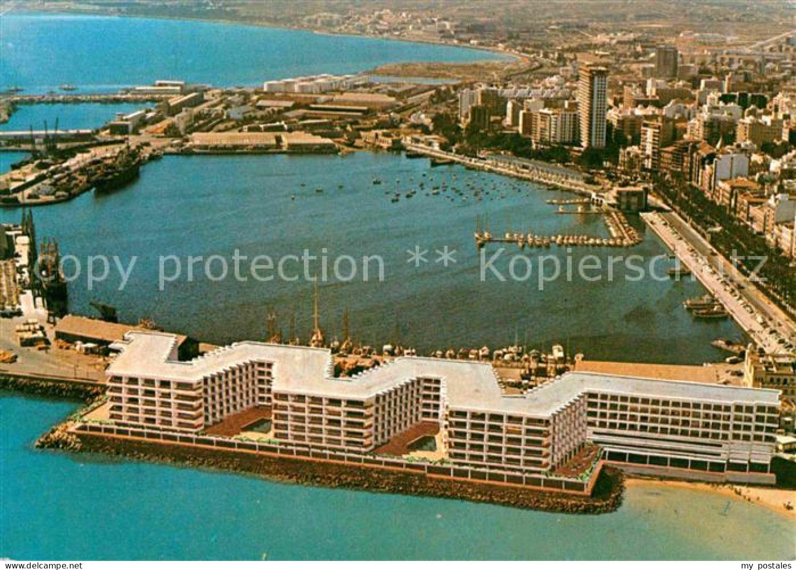 72693506 Alicante Aparthotel Melia Alicante Meer Panorama  - Andere & Zonder Classificatie