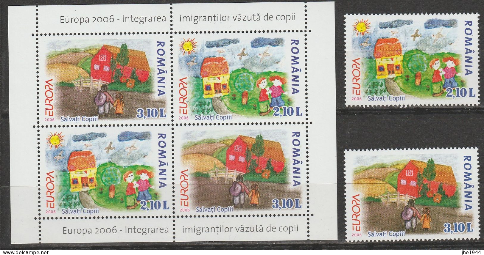 Europa 2006 Integration Voir Liste Des Timbres à Vendre ** - 2006