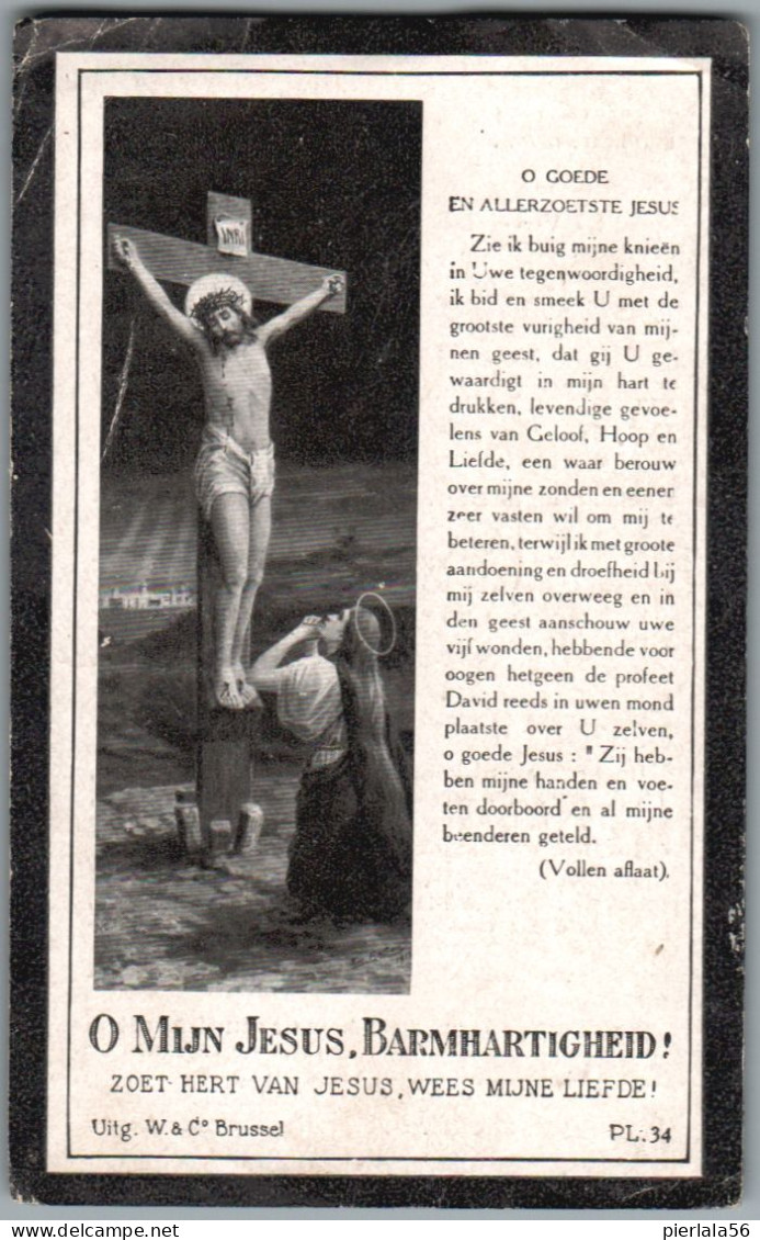 Bidprentje Emblehem - Govaerts Eugenius Josephus (1871-1920) - Devotion Images