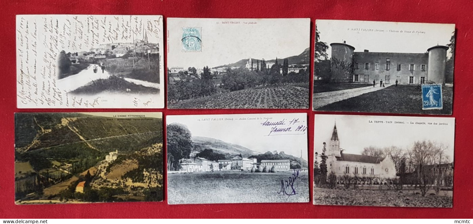 17 Cartes -  Divers  - ( 26  - Drôme ) - Other & Unclassified