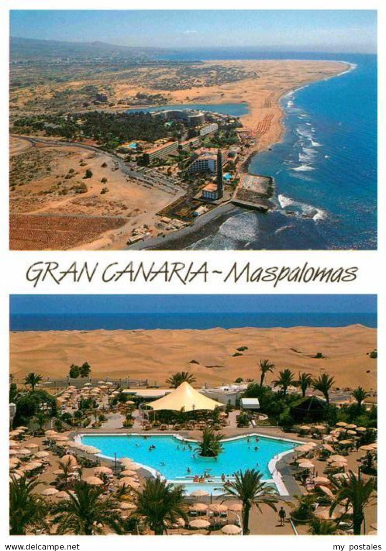 72693370 Maspalomas Ferienanlagen Luftaufnahme Gran Canaria Spanien - Sonstige & Ohne Zuordnung