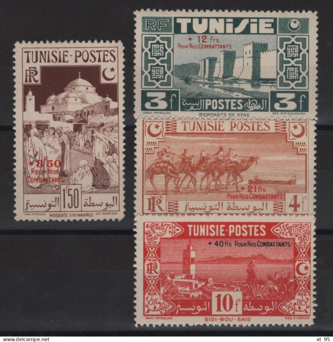 Tunisie - N°269 à 272 - * Neufs Avec Trace De Charniere - Cote 6€ - Tunisia