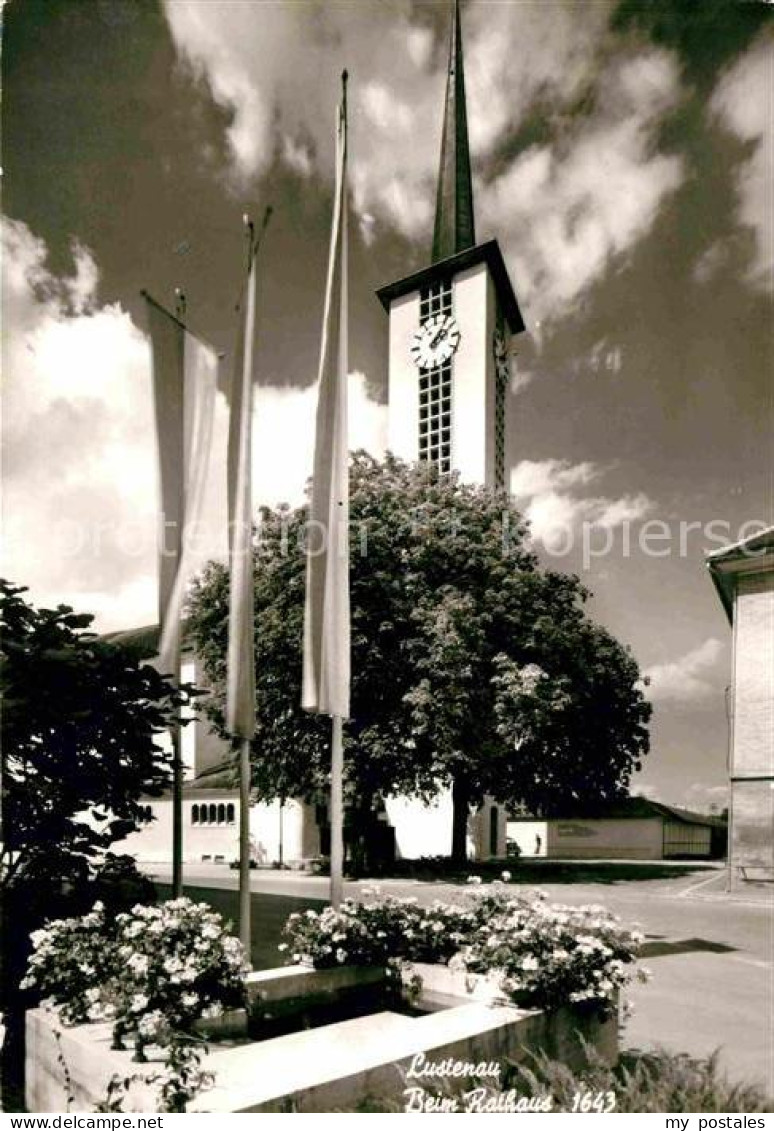 72693137 Lustenau Rathaus Kirche Lustenau - Autres & Non Classés