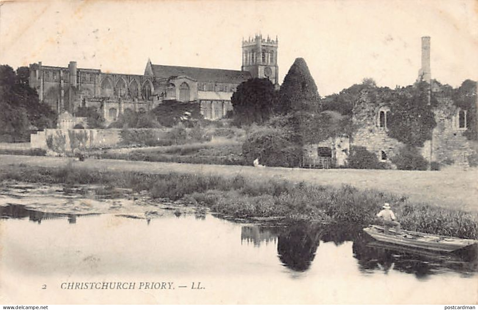 CHRISTCHURCH (Dor) Priory - Publ. LL Levy & Sons 2  - Autres & Non Classés