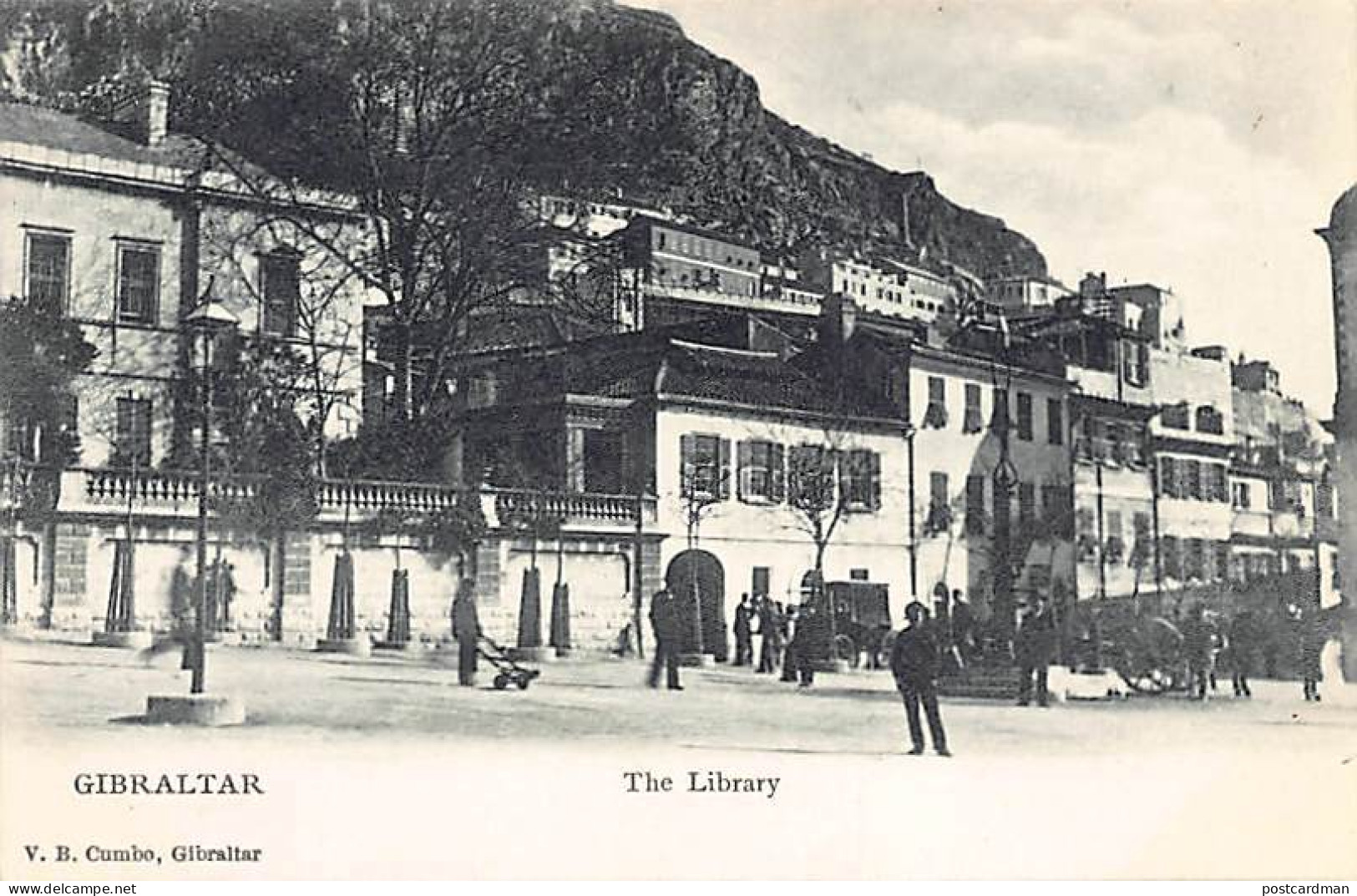 GIBRALTAR - The Library. - Gibilterra