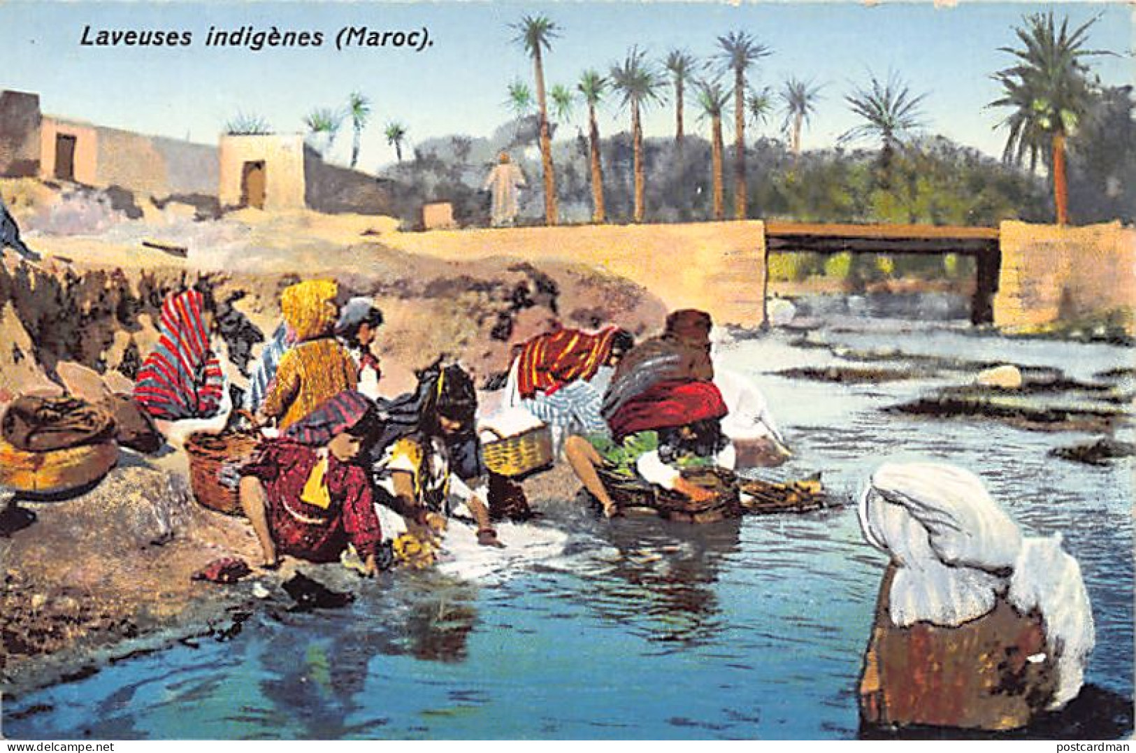 Maroc - Laveuses Indigènes - Ed. Photo-Neuer 47 - Other & Unclassified