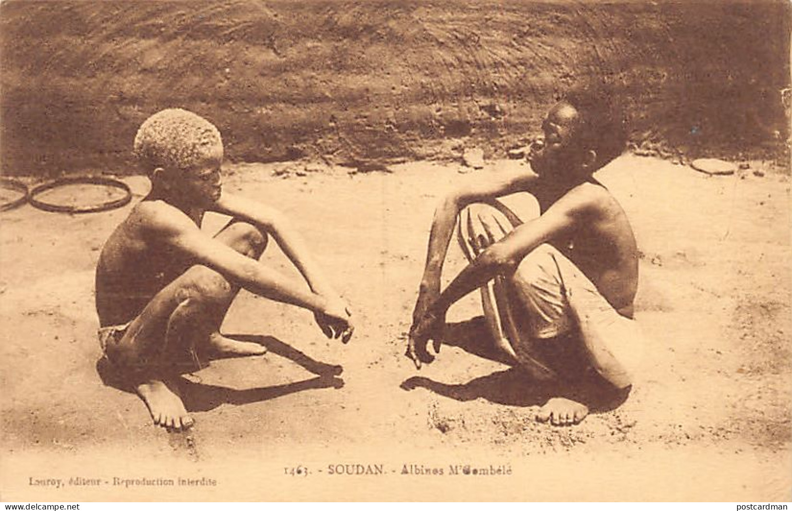 Mali - Indigène Albinos M'Gombélé - Ed. Lauroy 1463 - Mali