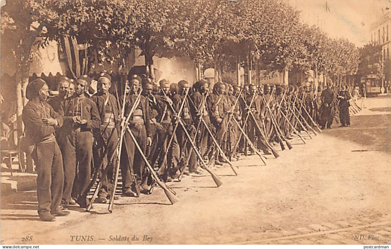 Tunisie - Soldats Du Bey - Ed. ND Phot. Neurdein 288 - Tunisie