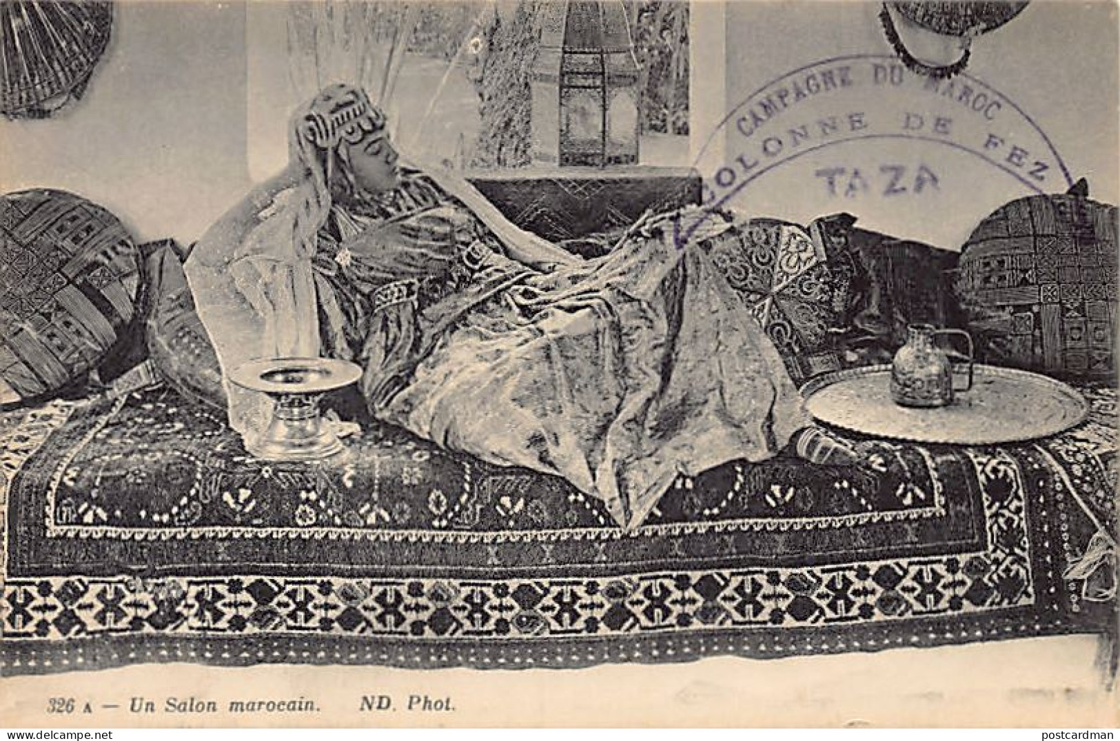 Algérie - Scènes & Types - Un Salon Marocain - Ed. ND Phot. Neurdein 326 A - Frauen