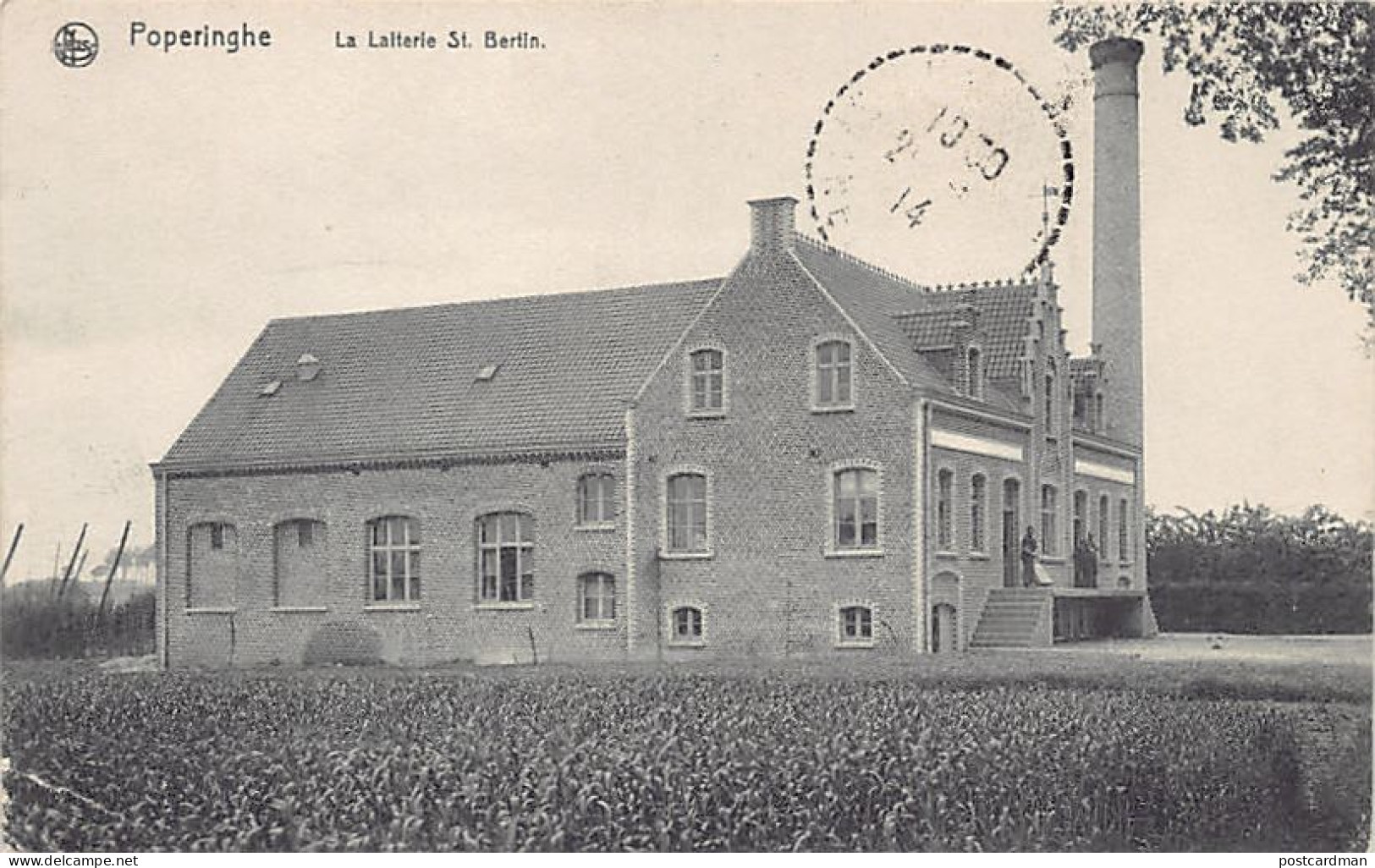 POPERINGE (W. Vl.) La Laiterie Saint-Bertin - De Saint-Bertin-zuivelfabriek - Poperinge