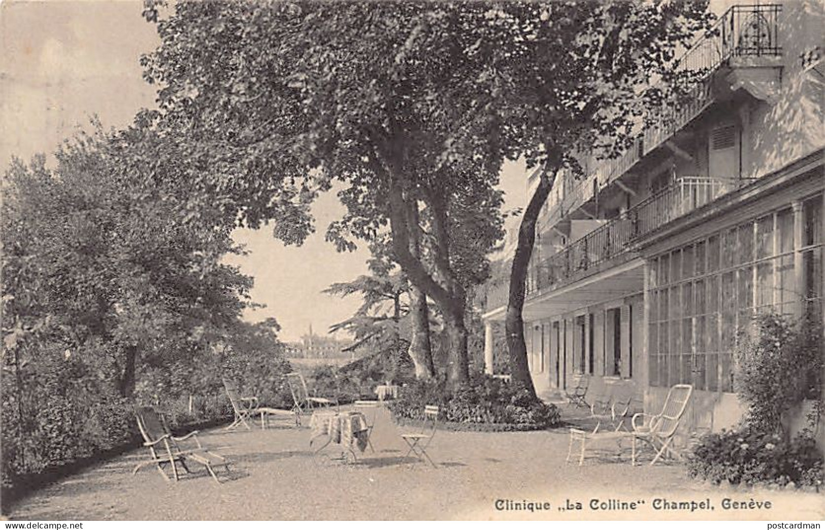 GENÈVE - Clinique La Colline - Champel - Ed. Jullien Frères  - Genève