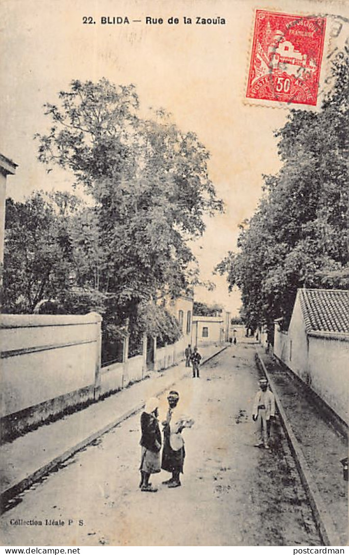 Algérie - BLIDA - Rue De La Zaouïa - Ed. Collection Idéale P.S. 22 - Blida